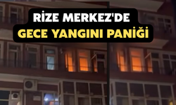 Gece Sessizliği Dumanla Bozuldu: Rize Alarmdaydı!