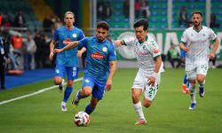 İlk Yarı Sonucu: Çaykur Rizespor 1 - 1 Konyaspor