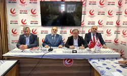 Yeniden Refah Partisi Rize İl Binasında Bayramlaşma