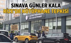 Rize’de Resmi Tatilde Kapanan Kütüphaneler YKS Adaylarını Zor Durumda Bıraktı