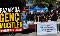 Pazar’da Genç Mucitler Projelerini Sergiledi