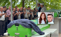 Bayram Yolunda Kazada Ölen Genç Çift, Yan Yana Toprağa Verildi