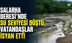 Salarha Deresi’nde Su Seviyesi Düştü, Vatandaşlar İsyan Etti