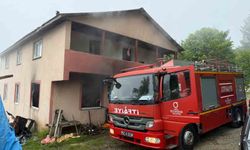 Ordu'da Yangın: 2 Katlı Bina Alevlere Teslim Oldu