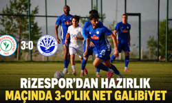 Çaykur Rizespor Dinamo Batumi'yi 3 Golle Geçti