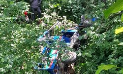 Ordu'da Devrilen Patpatın Sürücüsü Hayatını Kaybetti