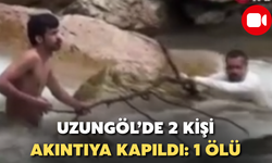 Trabzon'da Dereye Düşen Turistler Akıntıya Kapıldı
