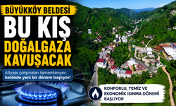 Büyükköy Beldesi Bu Kış Doğalgaza Kavuşacak