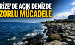 Rize'de Açık Denizde Zorlu Mücadele: 21 Yüzücünün 17'si Parkuru Tamamladı