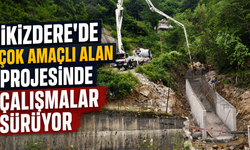 İkizdere'de Çok Amaçlı Alan Projesinde Çalışmalar Sürüyor