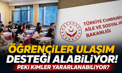 Öğrenciler Ulaşım Desteği Alabiliyor! Peki Kimler Yararlanabiliyor?