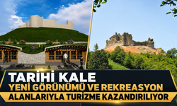 Tarihi Kale Yeni Görünümü ve Rekreasyon Alanlarıyla Turizme Kazandırılıyor