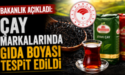 Bakanlık Açıkladı: Çay Markalarında Gıda Boyası Tespit Edildi