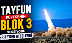 TAYFUN Füzesi'nin Blok 3 Versiyonu Rize'den Ateşlendi