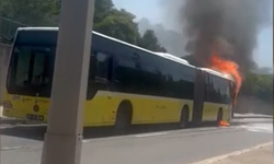 Yolcu Otobüsü Alevlere Teslim Oldu