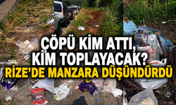 Rize’de Çöp Tepkisi: “Bu Görüntü Şehre Yakışmıyor