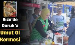 Rize'de Doruk'a Umut Ol Kermesi