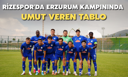 Çaykur Rizespor'da Erzurum Kampınında Umut Veren Tablo