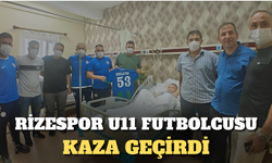 Rize’de Bisiklet Kazası Geçiren Minik Futbolcu Ameliyat Edildi