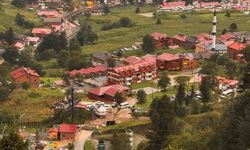 Uzungöl'de Yağmur Taşkına Neden Oldu