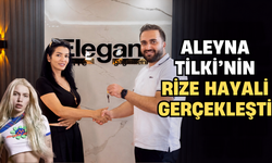 Aleyna Tilki'nin Rize Hayali Gerçek Oldu