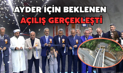 Bakan Uraloğlu, Ayder Yolunu Kısaltacak Çamlıhemşin Tüneli'nin Açılışını Yaptı
