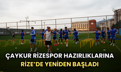 Çaykur Rizespor, Hazırlıklarına Rize’de Yeniden Başladı