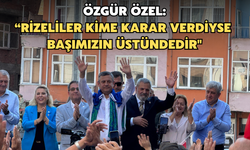 Özgür Özel’den Rize’de ‘Belediye’ ve ‘Çay’ Mesajı