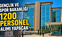 Gençlik ve Spor Bakanlığı 1200 Personel Alımı Yapacak