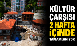 “Kültür Çarşısı 2 Hafta İçinde Tamamlanıyor”