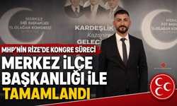 Mhp'nin Rize'de Kongre Süreci Merkez İlçe Başkanlığı İle Tamamlandı