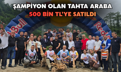 Formulaz'a Damga Vuran Rakam! Tahta Araba 500 Bin Tl'ye Satın Alındı