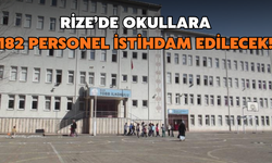 Rize İl Eğitim Müdürlüğü Çok Sayıda Personel Alımı Yapacak