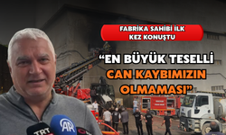 Çayeli’ndeki Fabrika Yangını Sonrası İşletme Sahibi Konuştu
