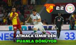 Çaykur Rizespor İzmir'den Puanla Dönüyor