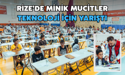 Rize’de Minik Mucitler Teknoloji İçin Yarıştı