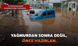Aytekin Kalender: "1 Milyarlık Yağmur Bize Ne Anlatıyor?"