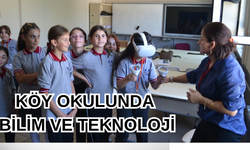 Köy Okulunda Öğrenciler Bilim, Teknoloji ve Üretimle Buluştu