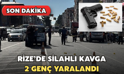 Son Dakika: Rize'de Silahlı Kavga: 1 Yaralı