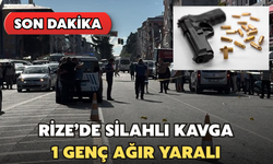 Son Dakika: Rize'de Silahlı Kavga: 1 Yaralı
