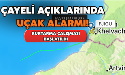 Çayeli Açıklarında Uçak Alarmı!