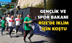 Gençlik ve Spor Bakanı'ndan Rize'de Farkındalık Koşusu