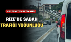Hastaneye Giden Yol Sabah Mesaisinde Tıkandı