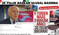 Rize’deki 35 Yıllık Başkan Tartışması Ulusal Basında