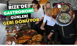 Rize 6. Gastronomi Şölenine hazırlanıyor