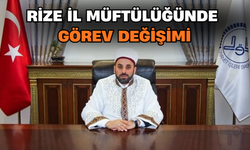 Rize İl Müftülüğünde Görev Değişimi