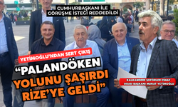“Erdoğan’la Görüşmek İçin Geldi, Esnafa Uğramadan Rize’den Ayrıldı”