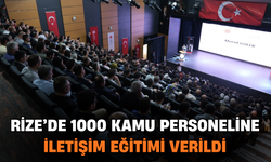 Rize'de 1000 Kamu Personeline İletişim Eğitimi Verildi