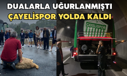 Çayelispor Dualarla Uğurlanmıştı, Otobüsü Tünelde Kaldı