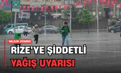 Meteorolojiden Rize'ye Kuvvetli Yağış Uyarısı